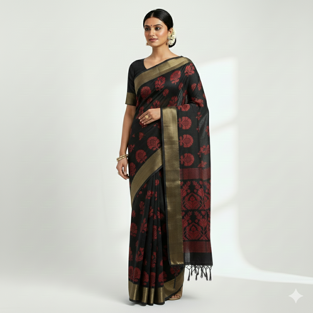 Premium Cotton Saree